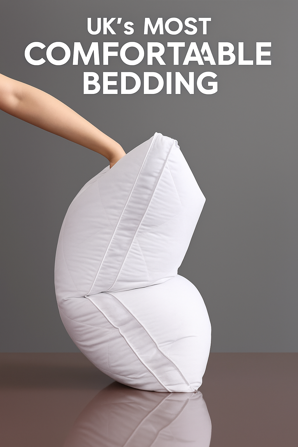 Luxury Box-Style Hotel Pillows – Egyptian Cotton & Hollowfibre Fill